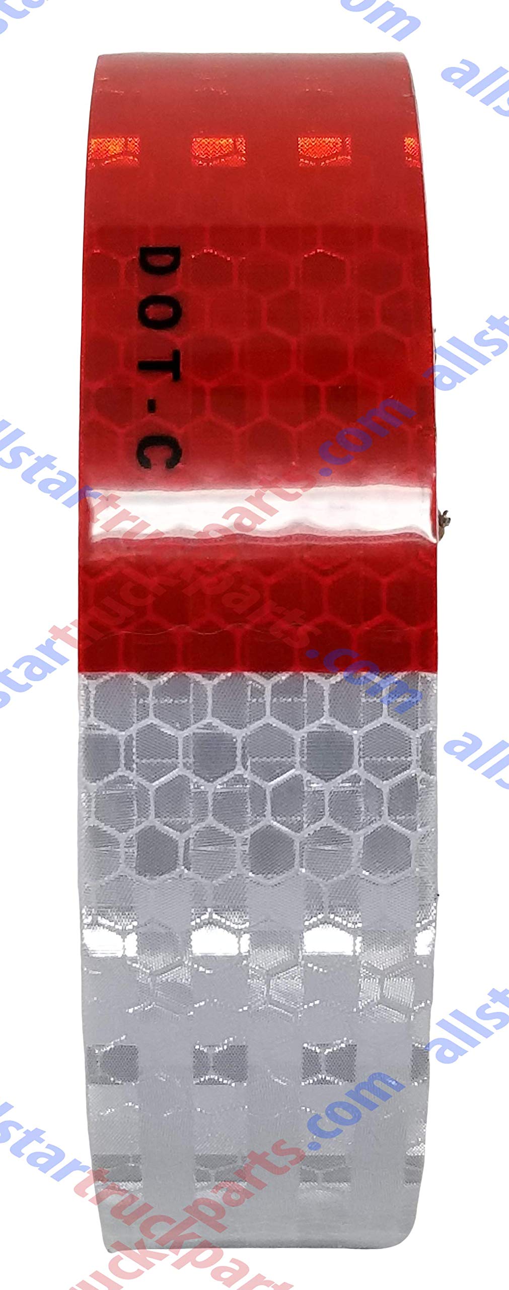 Conspicuity Tape DOT-C2 Approved Reflective Truck Trailer Red White