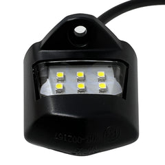 Qty 2 Heavy Duty 2"x1.65" Surface-Mount 6 LED Trailer License Plate Lights [DOT/SAE Certified] [IP67 Waterproof Rated] [Ultra-Durable] License Tags for Trailers, RVs, Trucks & Boats