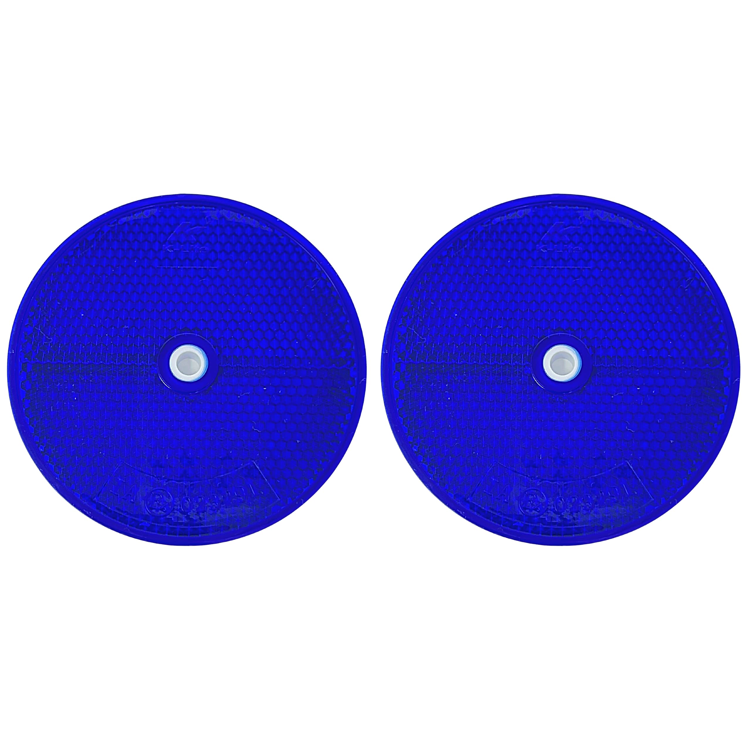 Class A 3-3/16" Round Reflector with Center Mounting Hole Trailers, Trucks, Automobiles, Mail Boxes, Boats, SUV's, RV's, Industrial Applications