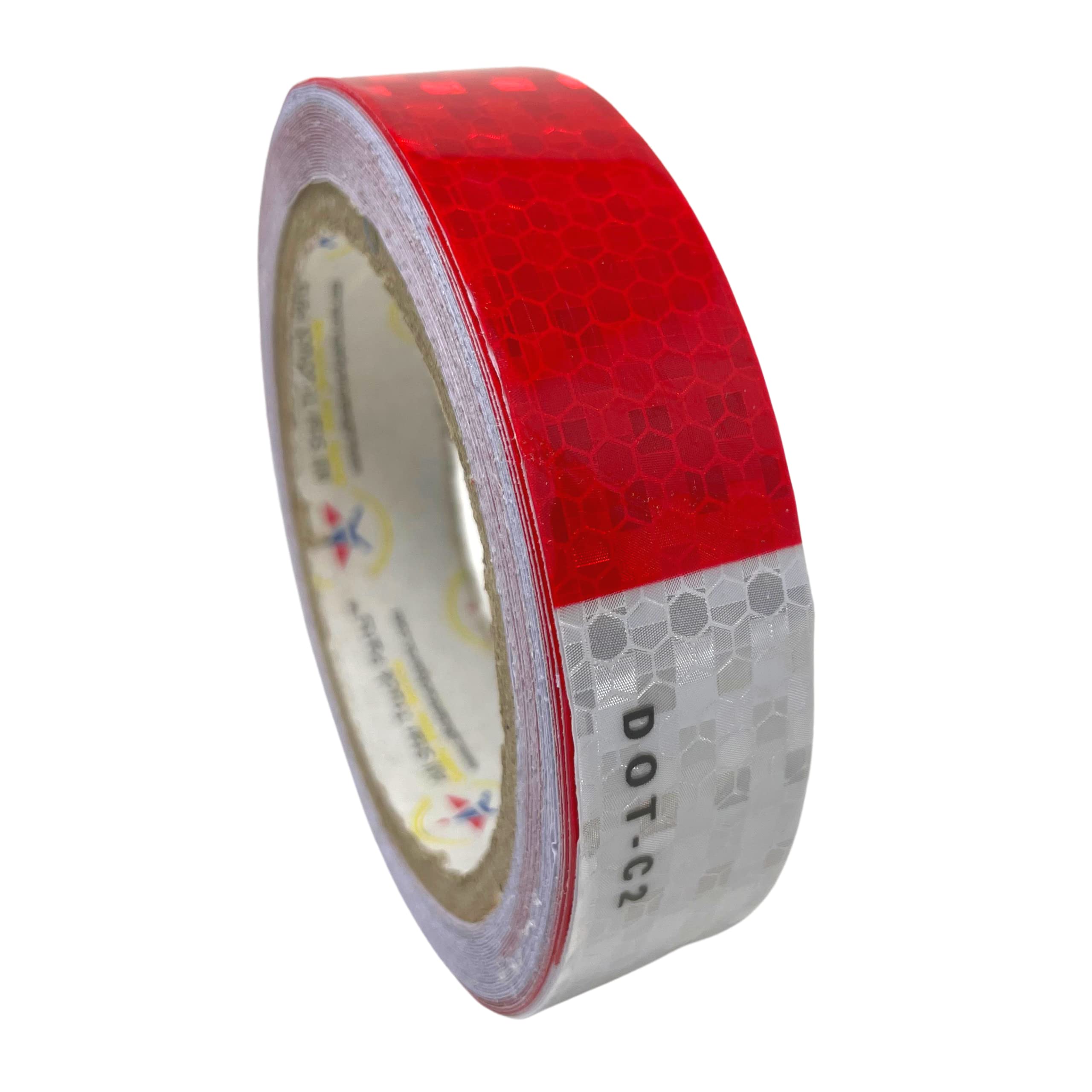 Conspicuity Tape DOT-C2 Approved Reflective Truck Trailer Red White
