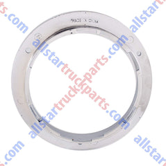 4" Round Chrome Bezels Flange Stop Turn Tail Light Covers Rings for Truck Trailer Kenworth Peterbilt