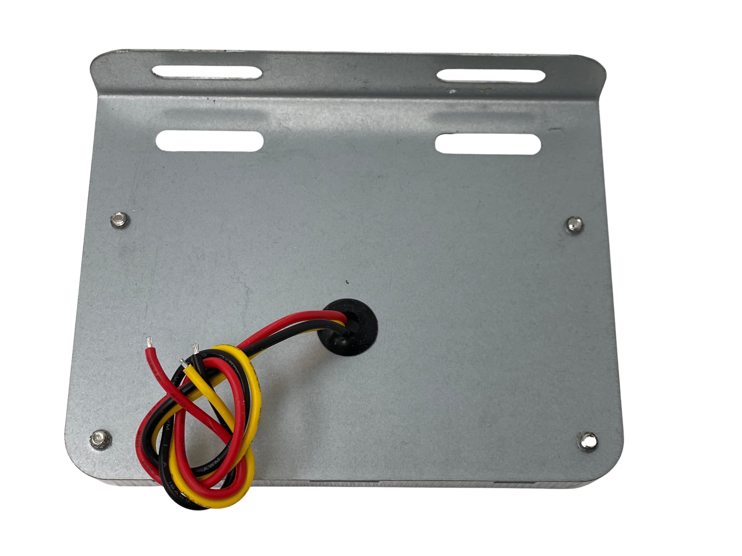 5.5" x 3" Rectangle 21 LED Red + Blue Strobe Light Metal Mounting Bracket DOT/SAE Approved Waterproof Anti-Shock Anti-Fog Towing Construction Safety Truck (2 PACK)