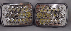 ALL STAR 7x6 LED Headlight Sealed Beam Replacement HID Xenon H6014 H6052 H6053 H6054