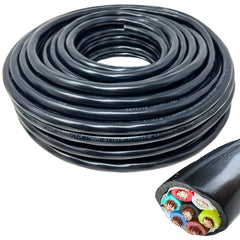 14 AWG 7-way color-coded CCA trailer wire with 30% copper content — image 1 of 12