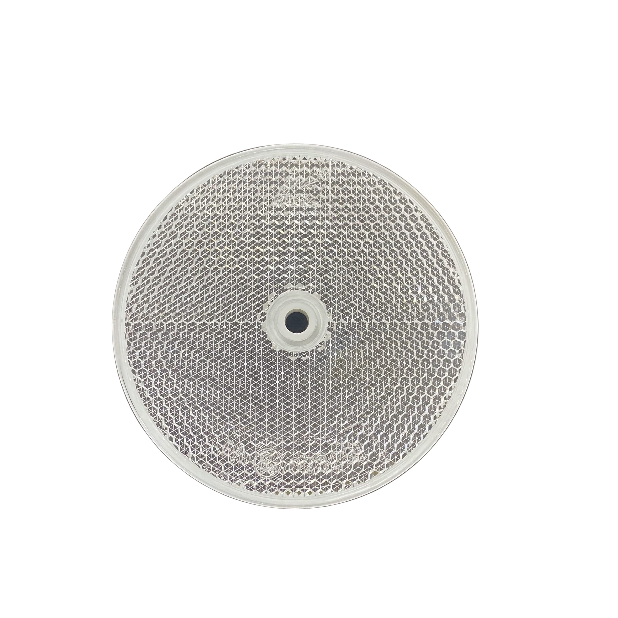 Class A 3-3/16" Round Reflector with Center Mounting Hole Trailers, Trucks, Automobiles, Mail Boxes, Boats, SUV's, RV's, Industrial Applications