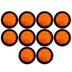 2.5-inch round 13-LED red, amber or white clearance marker light with reflector lens — image 1 of 46