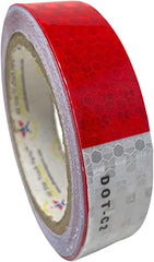 Conspicuity Tape DOT-C2 Approved Reflective Truck Trailer Red White