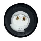 2" Round Amber 9 LED Light Trailer Side Marker Clearance Grommet & Plug