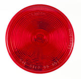 4" Inch Red Round Sealed Stop/Turn/Tail Light - Truck/Trailer - All Star Truck Parts