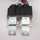 7x6" inch 15 LED H6054 Headlights & Relay Harness High/Low Beam 6000K 45W - Pair - All Star Truck Parts