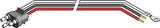 3 Prong Pigtail Wire Plug for Truck Trailer Stop Turn Tail Lights - Qty 10 - All Star Truck Parts