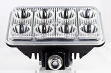 6" Inch 8 LED Rectangle Work Spot Light 24w Off Road Jeep Truck 4x4 Lamp - Qty 1 - All Star Truck Parts