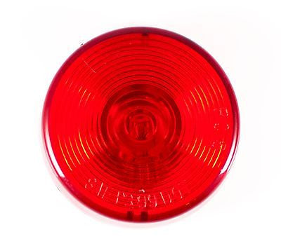 2.5" Inch Red Round Sealed Side Marker Clearance Light - Truck/Trailer - All Star Truck Parts
