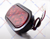 Red 6" Oval LED 10 Diode Tail Light w/Grommet & Plug/Pigtail Truck Trailer - All Star Truck Parts