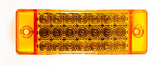 6" 21 LED Sealed Side Marker Clearance Light Trailer Truck - 10 Red & 10 Amber - All Star Truck Parts