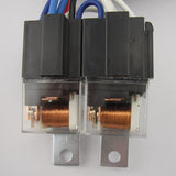 4 - 4x6" 15 LED Headlights & Ceramic Plug Harness H4656/4651 High/Low Beam 45W - All Star Truck Parts