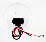 4" Inch White 24 LED Round Backup Reverse Tai Light + 3 Wire Plug - All Star Truck Parts