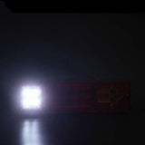 [ALL STAR TRUCK PARTS] 19 LED Red Amber White Integrated Trailer Tail Lights Bar 12V Turn Signal Running Lamp for Trailer UTV UTE RV ATV Box Truck Left and Right (2 Pack)