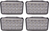 4"x6" LED Headlights CREE Light Bulbs Replace H4656/4651 Sealed Headlamp Set 4