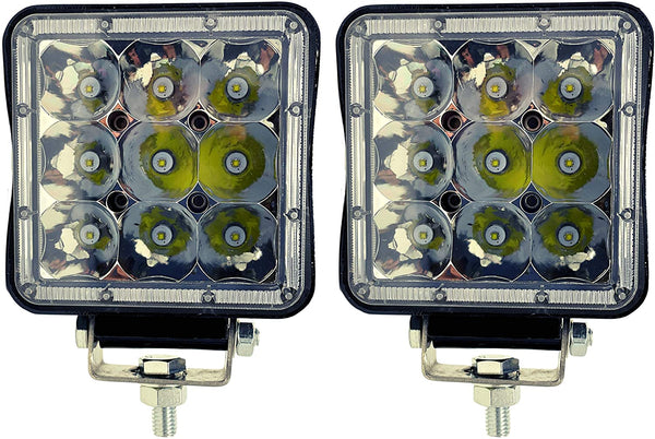2Pcs 4.5 Round Led Work Light 27W 1890LM Driving Pods Spot Beam Work – All  Star Truck Parts
