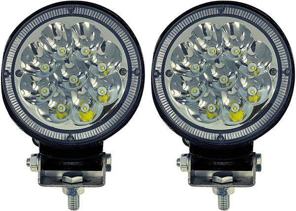 4.5" Round Led Work Light 27W 1890LM Driving Pods Spot Beam Work – All Star Truck