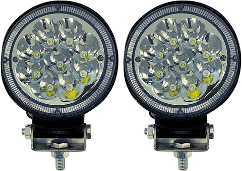 2Pcs 4.5 Round Led Work Light 27W 1890LM Driving Pods Spot Beam Work – All  Star Truck Parts