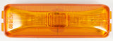 4" Inch Rectangle Truck Semi Trailer Sealed Side Marker Clearance Light - Red and Amber - All Star Truck Parts